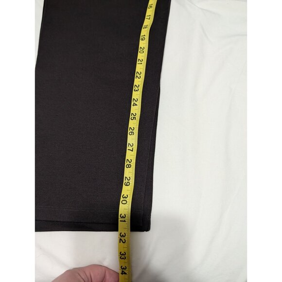 Eileen Fisher Womens Slim Pant XL Black Rayon Nylon Spandex Heavyweight - Picture 14 of 15